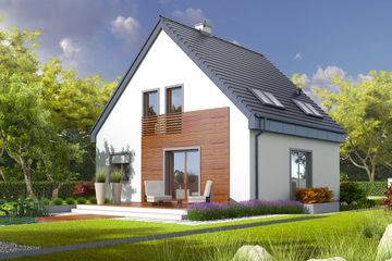  Projekt domu Adriana IV (WRC2643) - projekt domu parterowego z poddaszem - Zdjęcie 3