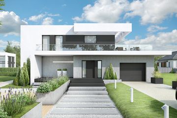  Projekt domu HomeKoncept-34 (KRX1040) - projekt domu z pełnym piętrem - Zdjęcie 3