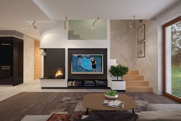  Projekt domu Alto (BSE1090) - projekt domu parterowego z poddaszem - Zdjęcie 3