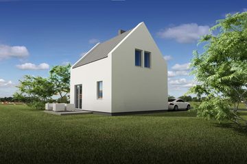  Projekt domu Ecomini 000 (SLR1141) - projekt domu parterowego z poddaszem - Zdjęcie 1