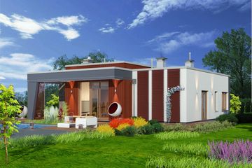  Projekt domu Domidea 4 N (WAC1023) - projekt domu parterowego - Zdjęcie 2