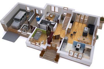  Projekt domu BW-34 (JGC1048) - projekt domu parterowego z poddaszem - Zdjęcie 4