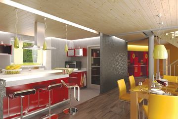  Projekt domu Bursztyn B 2-garaże (WRD1206) - projekt domu parterowego z poddaszem - Zdjęcie 6