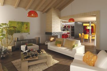  Projekt domu Bursztyn A garaż (WRD1315) - projekt domu parterowego z poddaszem - Zdjęcie 9