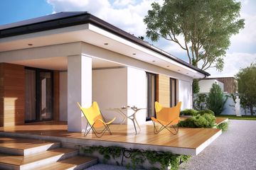  Projekt domu Ariel 4 (BSA2090) - projekt domu parterowego - Zdjęcie 3