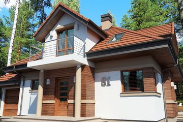  Projekt domu Rumcajs N (BSB1081) - projekt domu parterowego z poddaszem - Zdjęcie 3