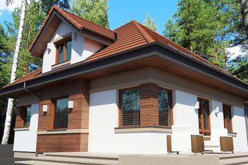  Projekt domu Rumcajs N (BSB1081) - projekt domu parterowego z poddaszem - Zdjęcie 4