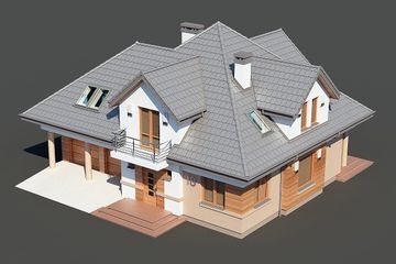  Projekt domu Faun N 2G (BSB1114) - projekt domu parterowego z poddaszem - Zdjęcie 5