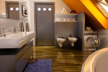  Projekt domu Sójka II z garażem 1-st. [A] (WRF1137) - projekt domu parterowego z poddaszem - Zdjęcie 7