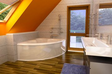  Projekt domu Sójka II z garażem 1-st. [A] (WRF1137) - projekt domu parterowego z poddaszem - Zdjęcie 8