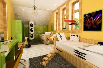  Projekt domu Sójka II z garażem 1-st. bliźniak [A-BL] (WRF1353) - projekt domu parterowego z poddaszem - Zdjęcie 9