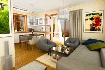  Projekt domu Sójka II z garażem 1-st. bliźniak [A-BL] (WRF1353) - projekt domu parterowego z poddaszem - Zdjęcie 11