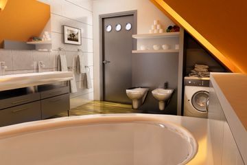  Projekt domu Sójka II bez garażu [B] (WRF1303) - projekt domu parterowego z poddaszem - Zdjęcie 8