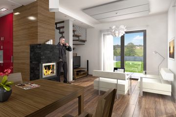  Projekt domu Eco 3 bez garażu [B] (WRF1467) - projekt domu parterowego z poddaszem - Zdjęcie 11