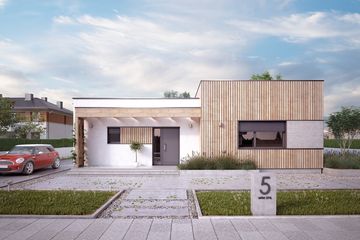  Projekt domu Amika (BSA2088) - projekt domu parterowego - Zdjęcie 5