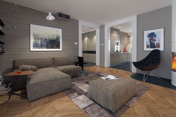  Projekt domu Arte 2 (BSE1058) - projekt domu parterowego - Zdjęcie 3