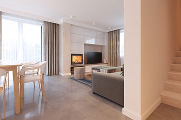  Projekt domu Bez (BSA2058) - projekt domu parterowego z poddaszem - Zdjęcie 6