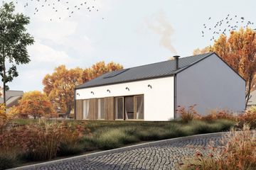  Projekt domu Dostępny plus standard #1 (KRB1012) - projekt domu parterowego - Zdjęcie 2