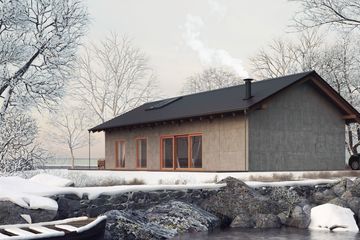  Projekt domu Dostępny premium #1 (KRB1016) - projekt domu parterowego - Zdjęcie 2