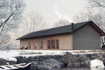  Projekt domu Dostępny premium #3 (KRB1018) - projekt domu parterowego - Zdjęcie 2