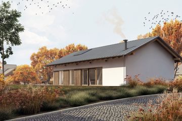  Projekt domu Dostępny standard #1 (KRB1020) - projekt domu parterowego - Zdjęcie 2