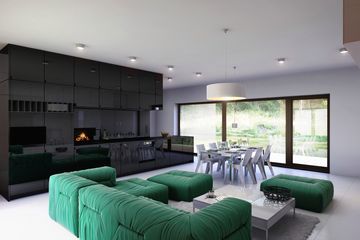  Projekt domu Uniwersalny plus natura #3 (KRB1030) - projekt domu parterowego z poddaszem - Zdjęcie 11