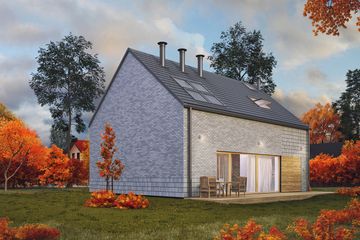  Projekt domu Uniwersalny plus premium #1 (KRB1032) - projekt domu parterowego z poddaszem - Zdjęcie 2