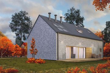  Projekt domu Uniwersalny plus premium #2 (KRB1033) - projekt domu parterowego z poddaszem - Zdjęcie 2