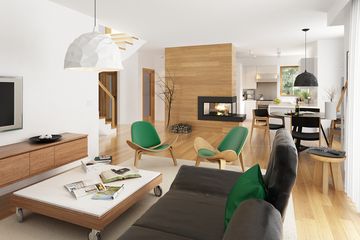  Projekt domu Hestia (WRW1202) - projekt domu parterowego z poddaszem - Zdjęcie 5