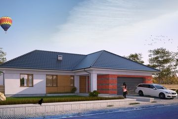  Projekt domu Diversus I G2 (SLS1040) - projekt domu parterowego - Zdjęcie 1