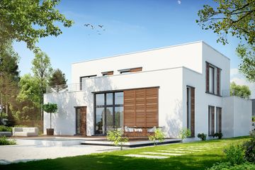  Projekt domu Charyzmatyczny D17 (WWB1001) - projekt domu z pełnym piętrem - Zdjęcie 2