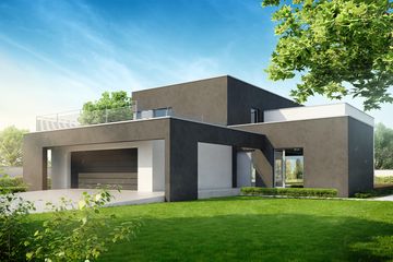  Projekt domu Oryginalny D7 (WWB1007) - projekt domu z pełnym piętrem - Zdjęcie 1