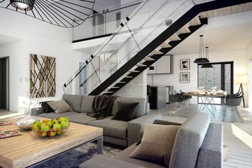  Projekt domu Oryginalny D7 (WWB1007) - projekt domu z pełnym piętrem - Zdjęcie 5