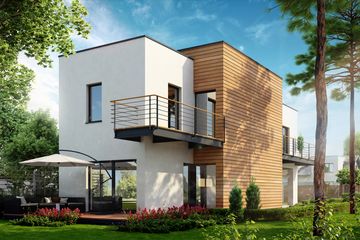  Projekt domu Wąski D9 (WWB1011) - projekt domu z pełnym piętrem - Zdjęcie 2