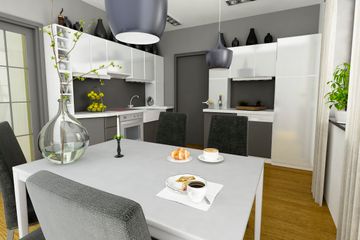  Projekt domu Cyrus II z garażem 2-st. [A] (WRF1053) - projekt domu parterowego - Zdjęcie 4