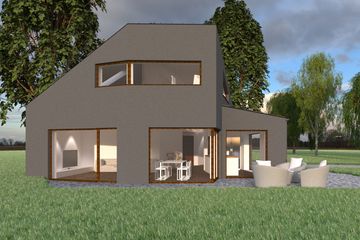  Projekt domu AE1 (WAF1039) - projekt domu parterowego - Zdjęcie 2