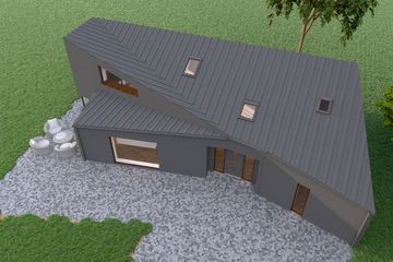  Projekt domu AE1 (WAF1039) - projekt domu parterowego - Zdjęcie 4