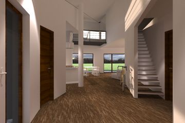  Projekt domu AE1 (WAF1039) - projekt domu parterowego - Zdjęcie 6