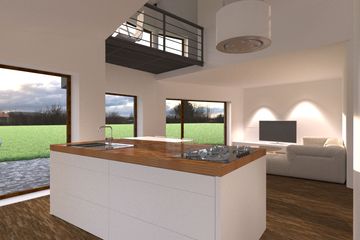  Projekt domu AE1 (WAF1039) - projekt domu parterowego - Zdjęcie 10