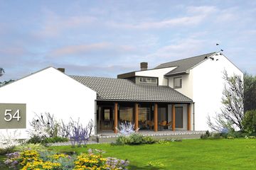  Projekt domu Chiron I (WRH1206) - projekt domu parterowego z poddaszem - Zdjęcie 3