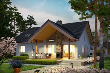  Projekt domu Simon G2 (mały) energo (WRC2650) - projekt domu parterowego - Zdjęcie 4