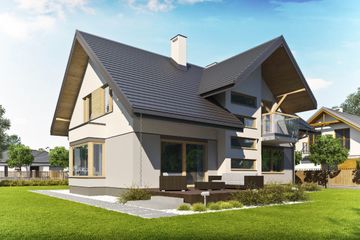  Projekt domu Wilhelm I (BBG1031) - projekt domu parterowego z poddaszem - Zdjęcie 3