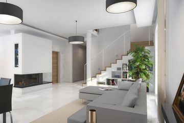  Projekt domu E-101 (WAX1001) - projekt domu parterowego z poddaszem - Zdjęcie 3