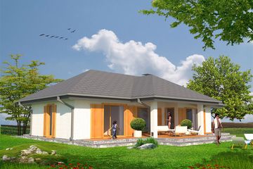  Projekt domu MD-9 (KKA1022) - projekt domu parterowego - Zdjęcie 2