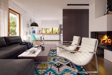  Projekt domu Niko drewniany (BSE1093) - projekt domu parterowego - Zdjęcie 3