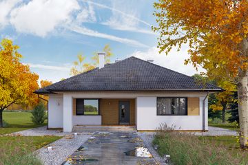  Projekt domu Dedal (BSA2089) - projekt domu parterowego - Zdjęcie 4