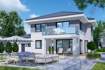  Projekt domu APS 274 (LUA1388) - projekt domu z pełnym piętrem - Zdjęcie 2