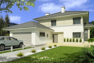  Projekt domu Kastylia a (WRD2532) - projekt domu z pełnym piętrem - Zdjęcie 3