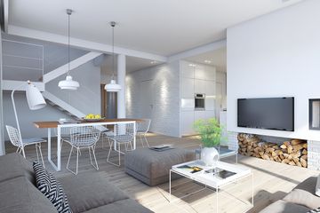  Projekt domu Dostępny 1 (WAW1070) - projekt domu parterowego z poddaszem - Zdjęcie 5