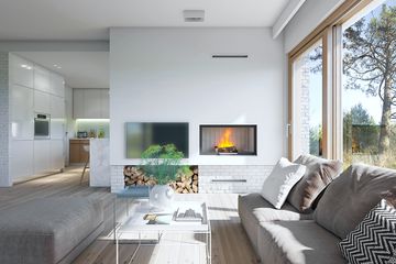  Projekt domu Dostępny 2 (WAW1079) - projekt domu parterowego z poddaszem - Zdjęcie 6